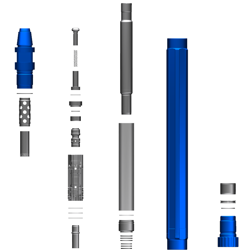 HADK-W30-ASSY – WAI Water Hammer & Button Bits HADK-W30-ASSY - WAI Water Hammer & Button Bits